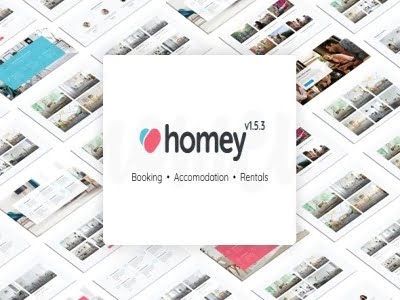 Szablon Homey Booking and Rentals WordPress Theme Szablon Homey Booking and Rentals WordPress Theme