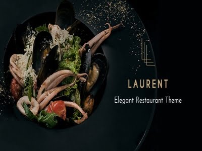 Szablon Laurent Elegant Restaurant Theme