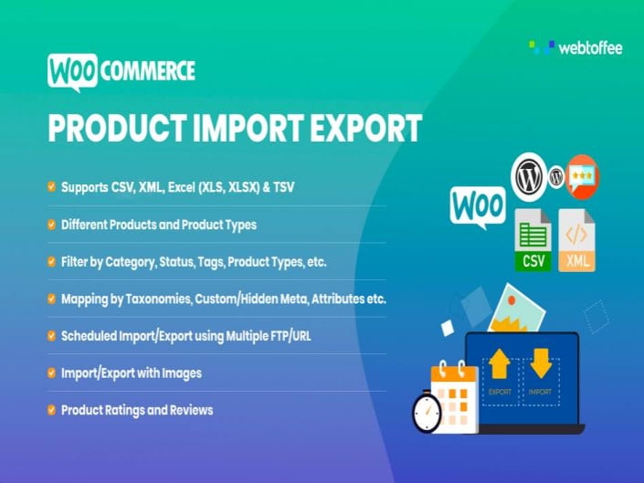 Wtyczka Product Import Export Plugin for WooCommerce