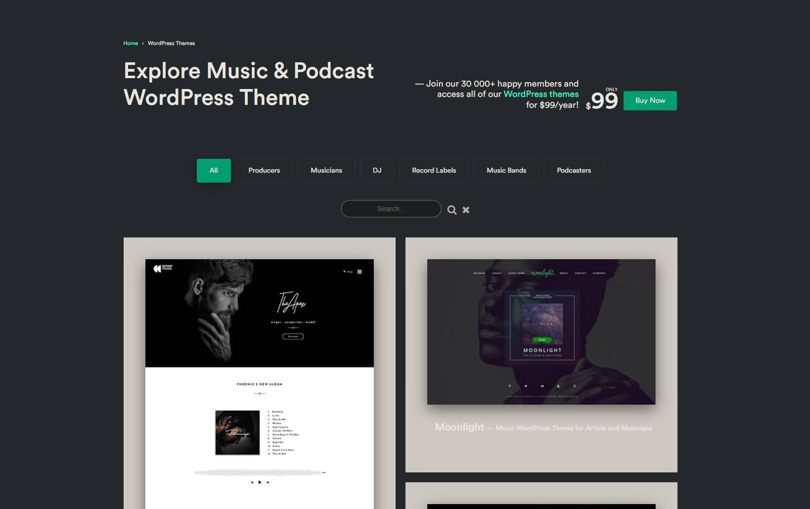 Szablon Sonaar Music Premium Music WordPress Themes for Musicians and Podcasters Szablon Sonaar Music Premium Music WordPress Themes for Musicians and Podcasters
