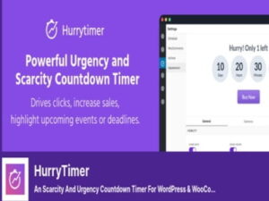 HurryTimer Pro Dringlichkeits-Countdown-WordPress-Plugin