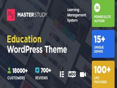 Szablon Masterstudy Education WordPress Theme Szablon Masterstudy Education WordPress Theme