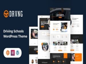 DRVNG-Fahrschule-WordPress-Theme-Vorlage