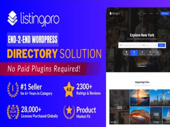 Szablon ListingPro Directory Listing WordPress Theme Szablon ListingPro Directory Listing WordPress Theme
