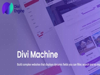 Wtyczka Divi Machine Take Your Websites Next Level Wtyczka Divi Machine Take Your Websites Next Level