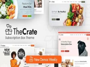 TheCrate WooCommerce-Abonnementbox-Designvorlage