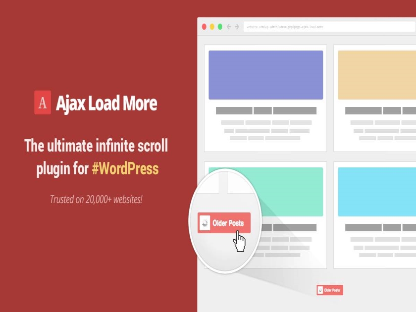Wtyczka Ajax Load More Pro Wordpress Plugin