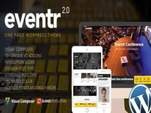 Eventr One-Page-Event-WordPress-Theme-Vorlage
