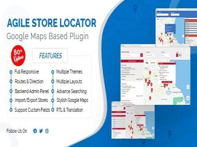 Wtyczka Agile Store Locator for WordPress
