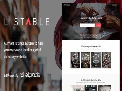 Szablon Listable A Friendly Directory WordPress Theme