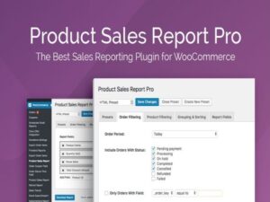 Product Sales Report Pro-Plugin für WooCommerce