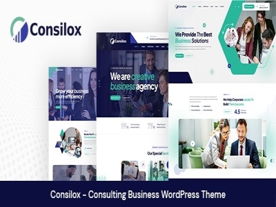 Szablon Consilox Consulting Business WordPress Theme
