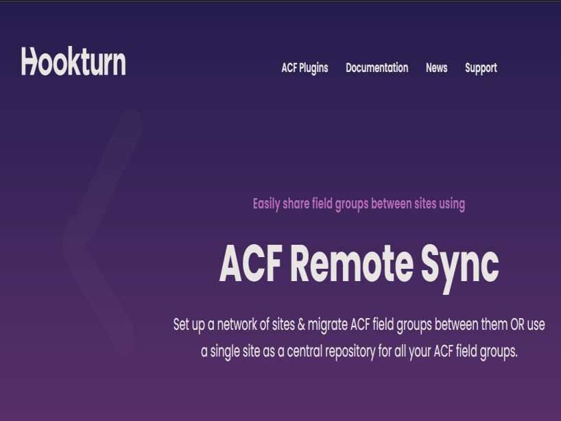 Wtyczka ACF Remote Sync Wordpress Plugin