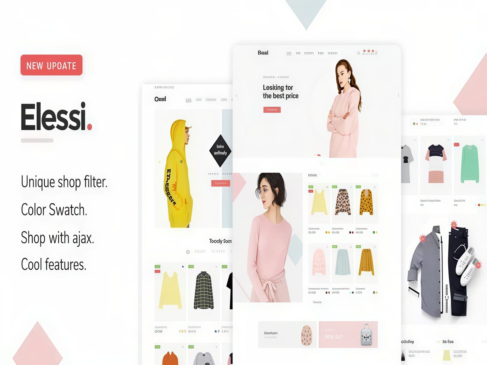 Szablon Elessi WooCommerce AJAX RTL WordPress Theme Szablon Elessi WooCommerce AJAX RTL WordPress Theme