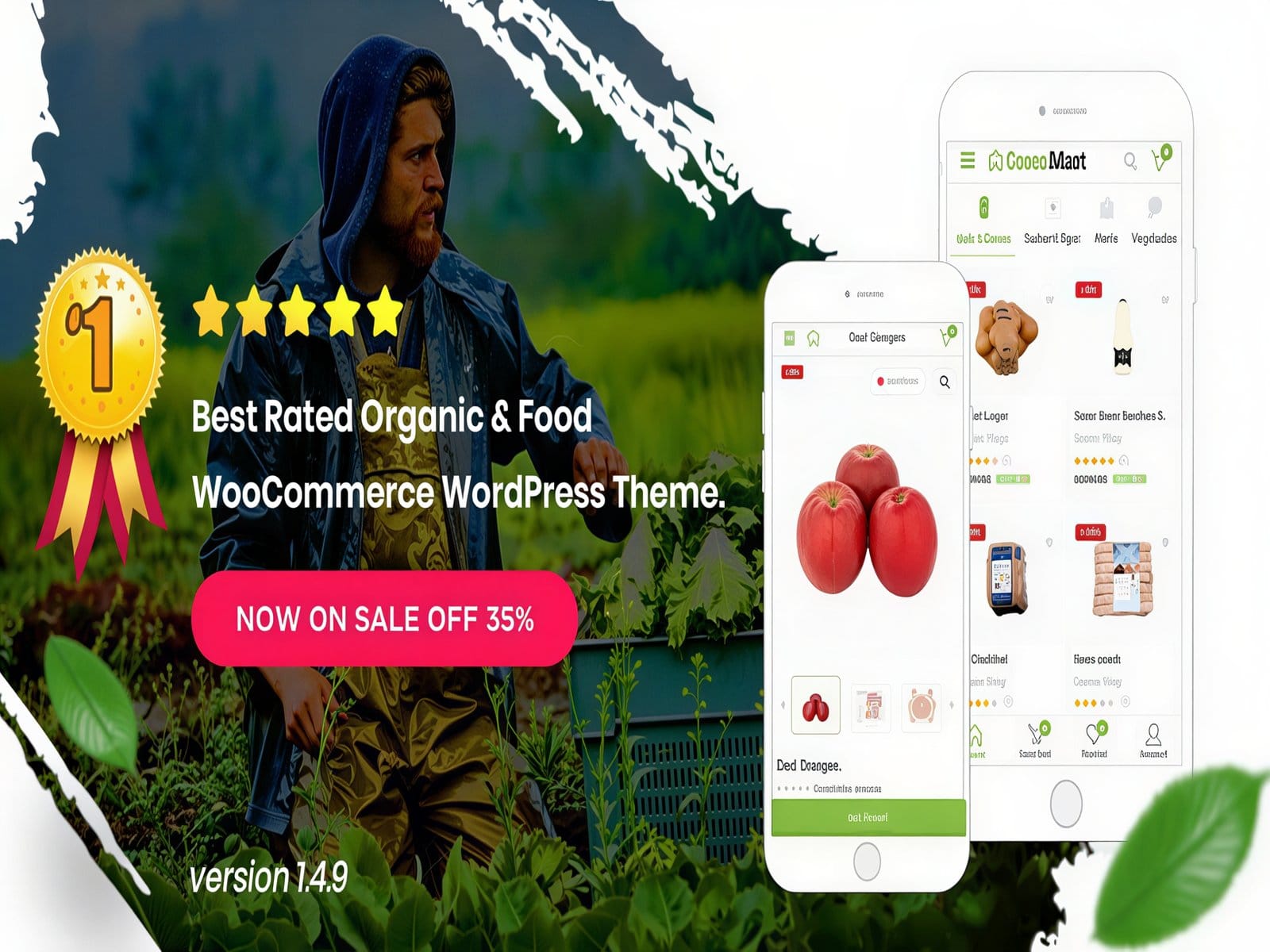 Szablon GreenMart - Organic & Food WooCommerce WordPress Theme Szablon GreenMart - Organic & Food WooCommerce WordPress Theme