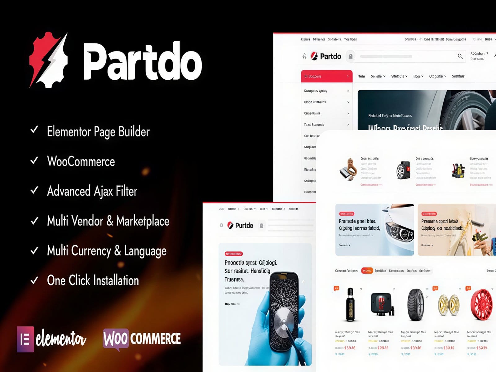 Szablon Partdo Auto Parts and Tools Shop WooCommerce Theme Szablon Partdo Auto Parts and Tools Shop WooCommerce Theme