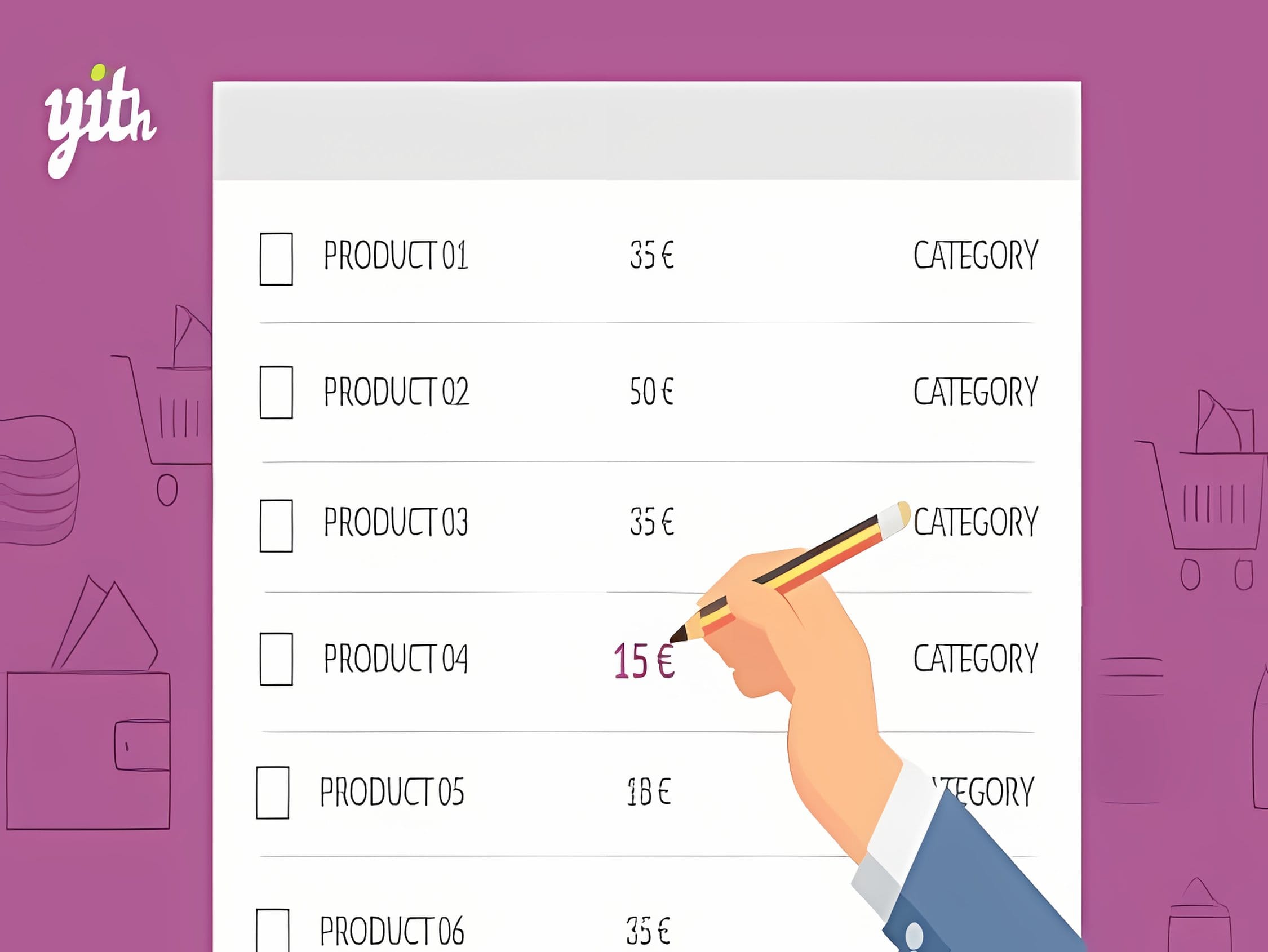 Wtyczka YITH WooCommerce Bulk Product Editing Wtyczka YITH WooCommerce Bulk Product Editing