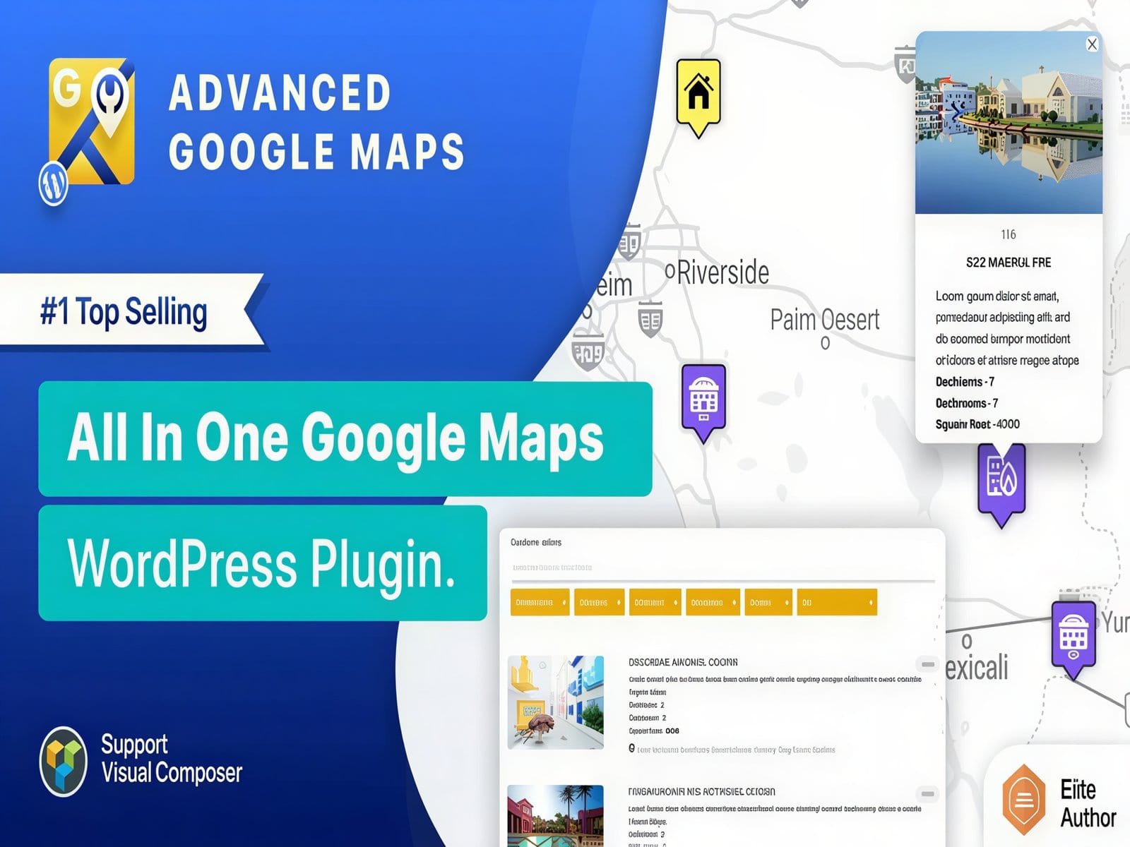 Wtyczka WP MAPS PRO Wtyczka WP MAPS PRO