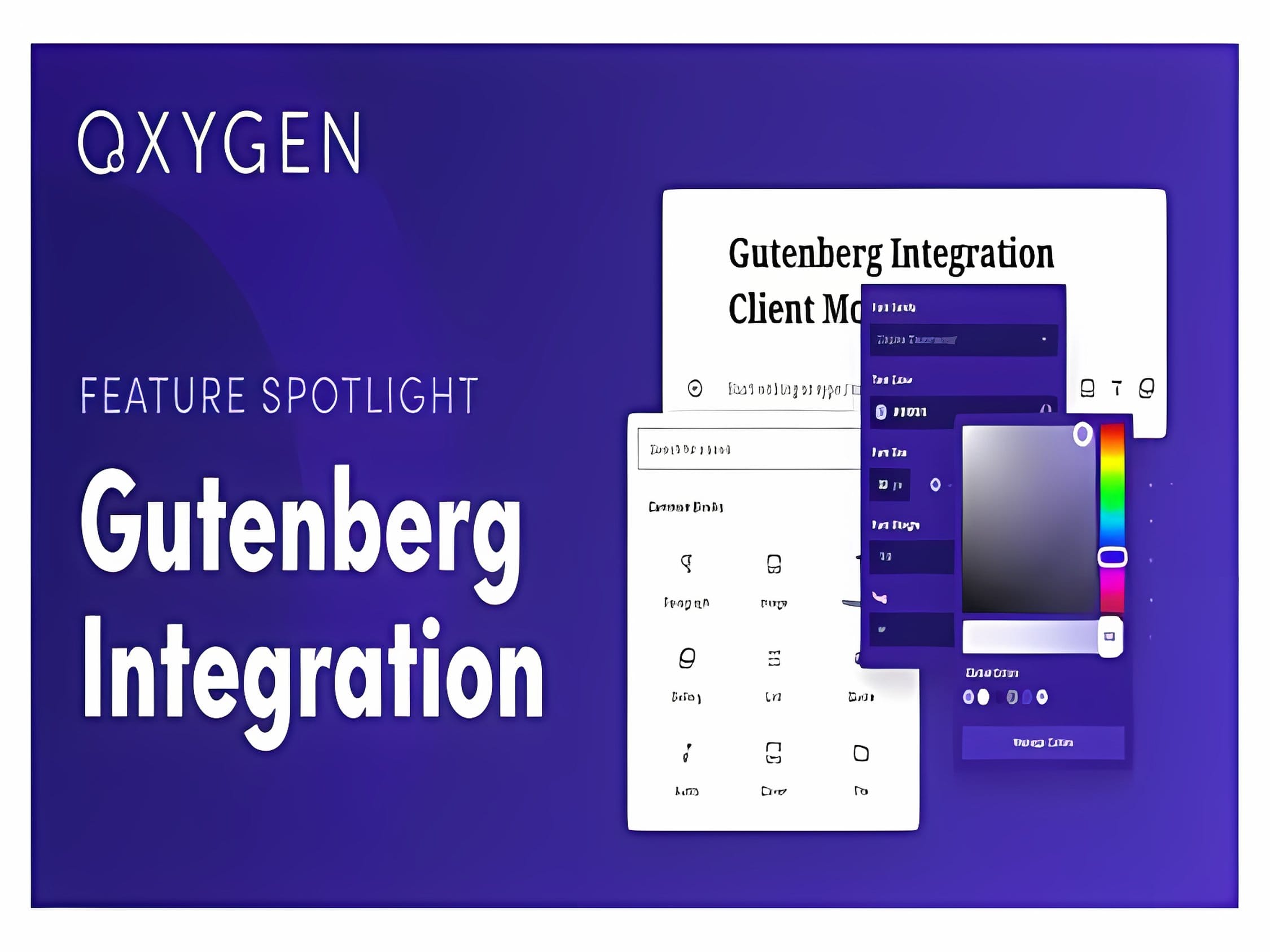 Wtyczka Oxygen Gutenberg Integration Wtyczka Oxygen Gutenberg Integration
