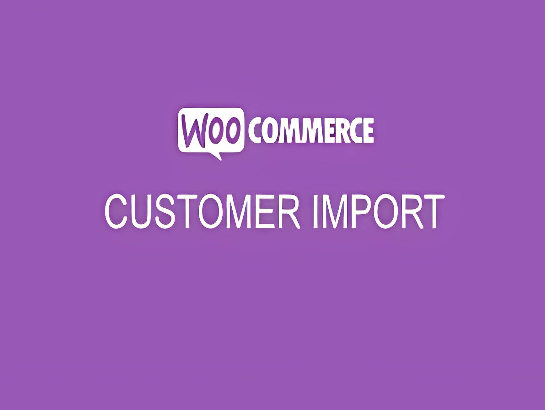 Wtyczka WooCommerce Customer/Order/Coupon Csv Import