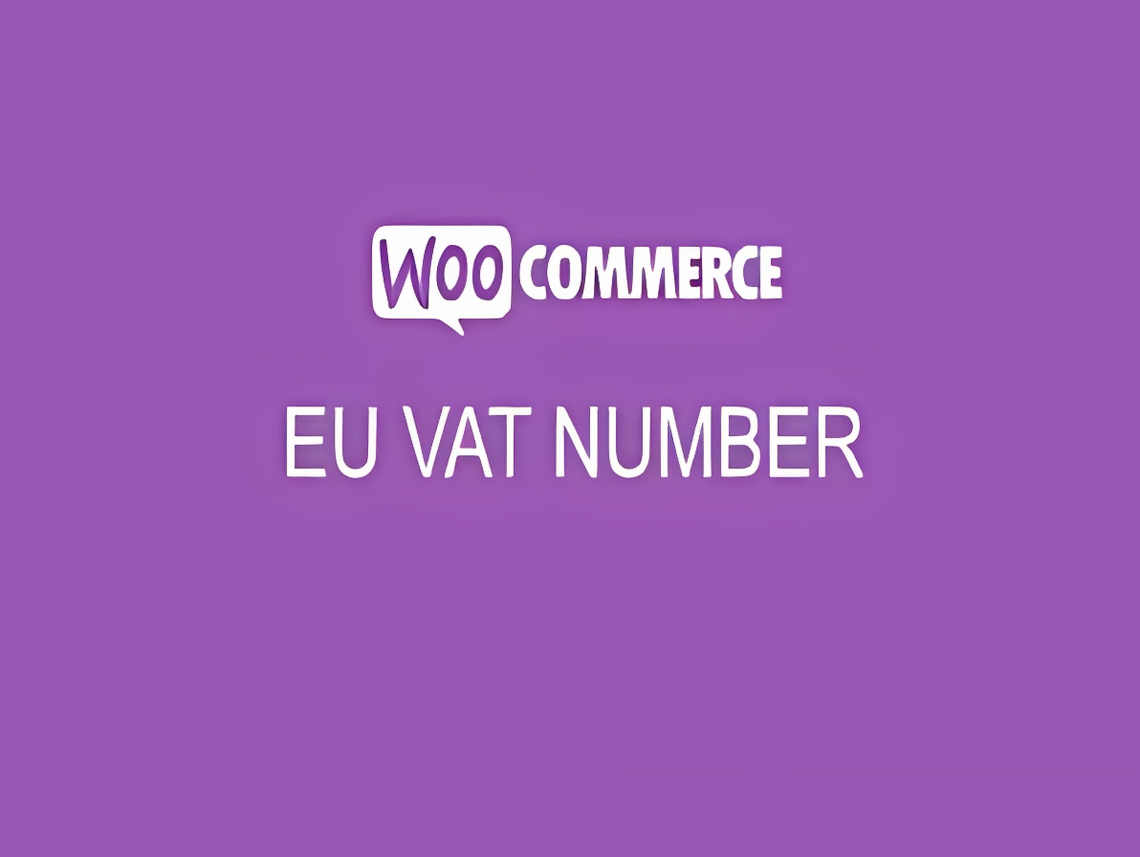 Wtyczka WooCommerce Eu Vat Number