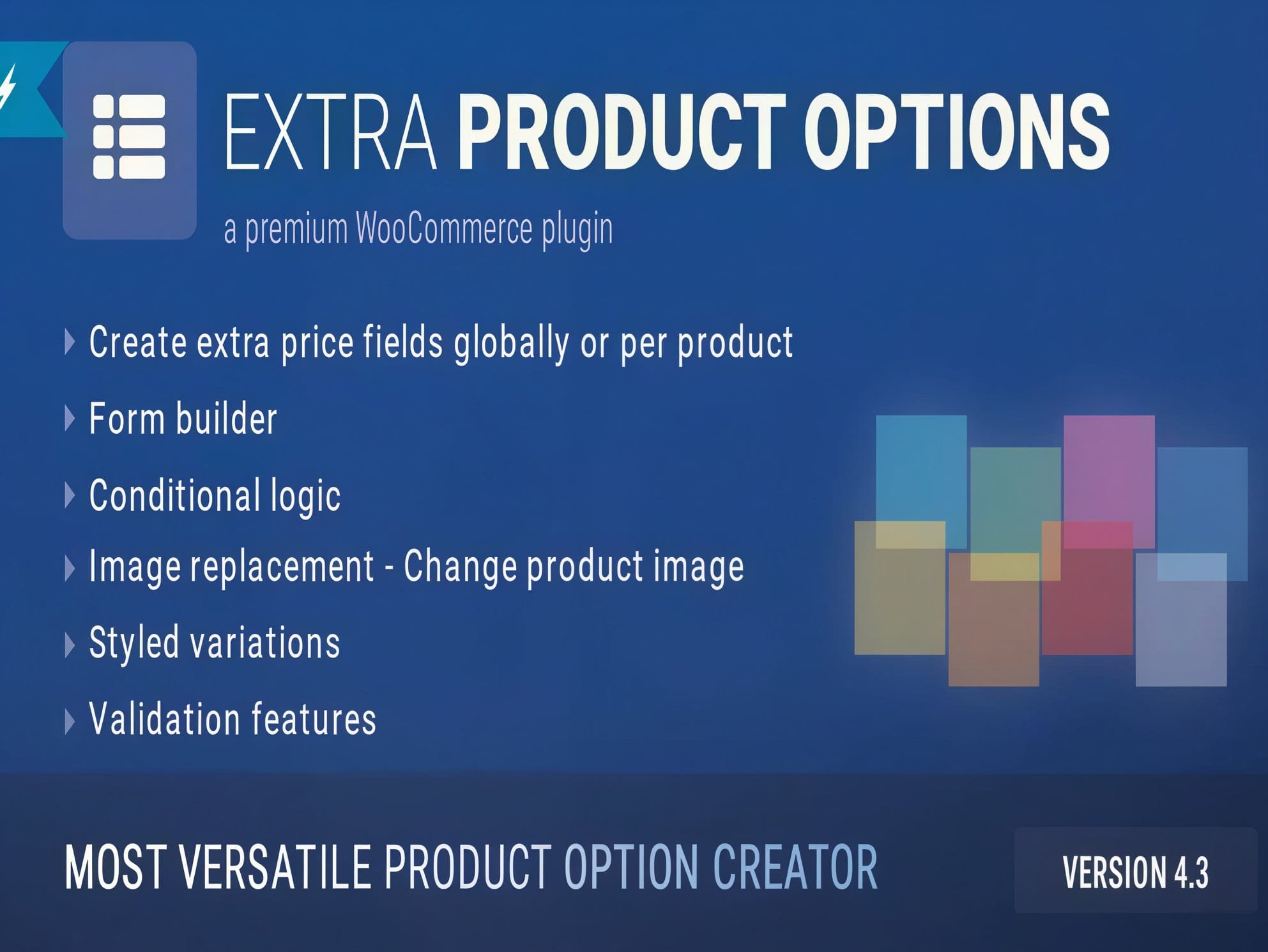 Wtyczka WooCommerce Extra Product Options Wtyczka WooCommerce Extra Product Options