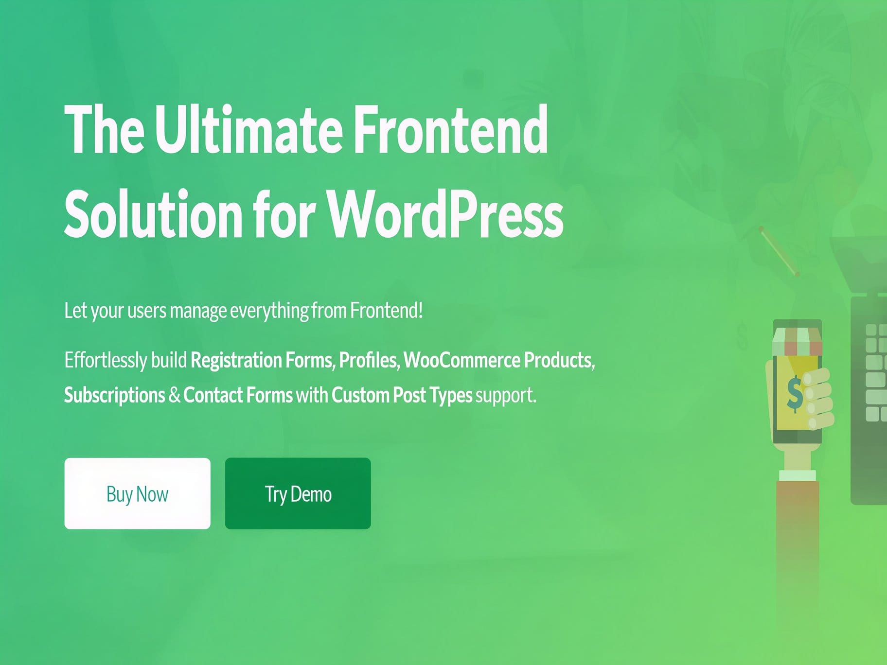 Wtyczka WP User Frontend Pro Wtyczka WP User Frontend Pro