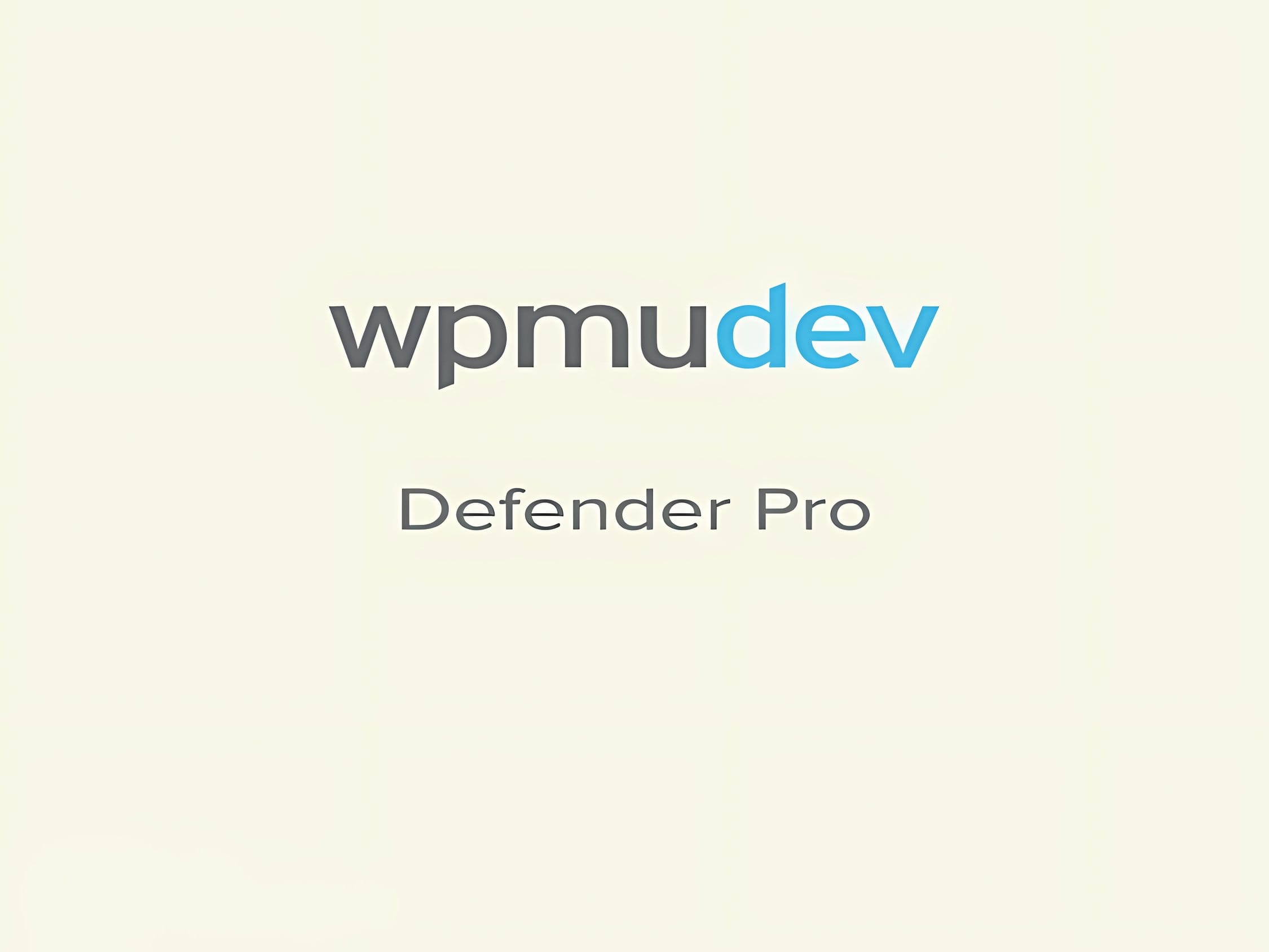 Wtyczka WPMU DEV Defender Pro Wtyczka WPMU DEV Defender Pro