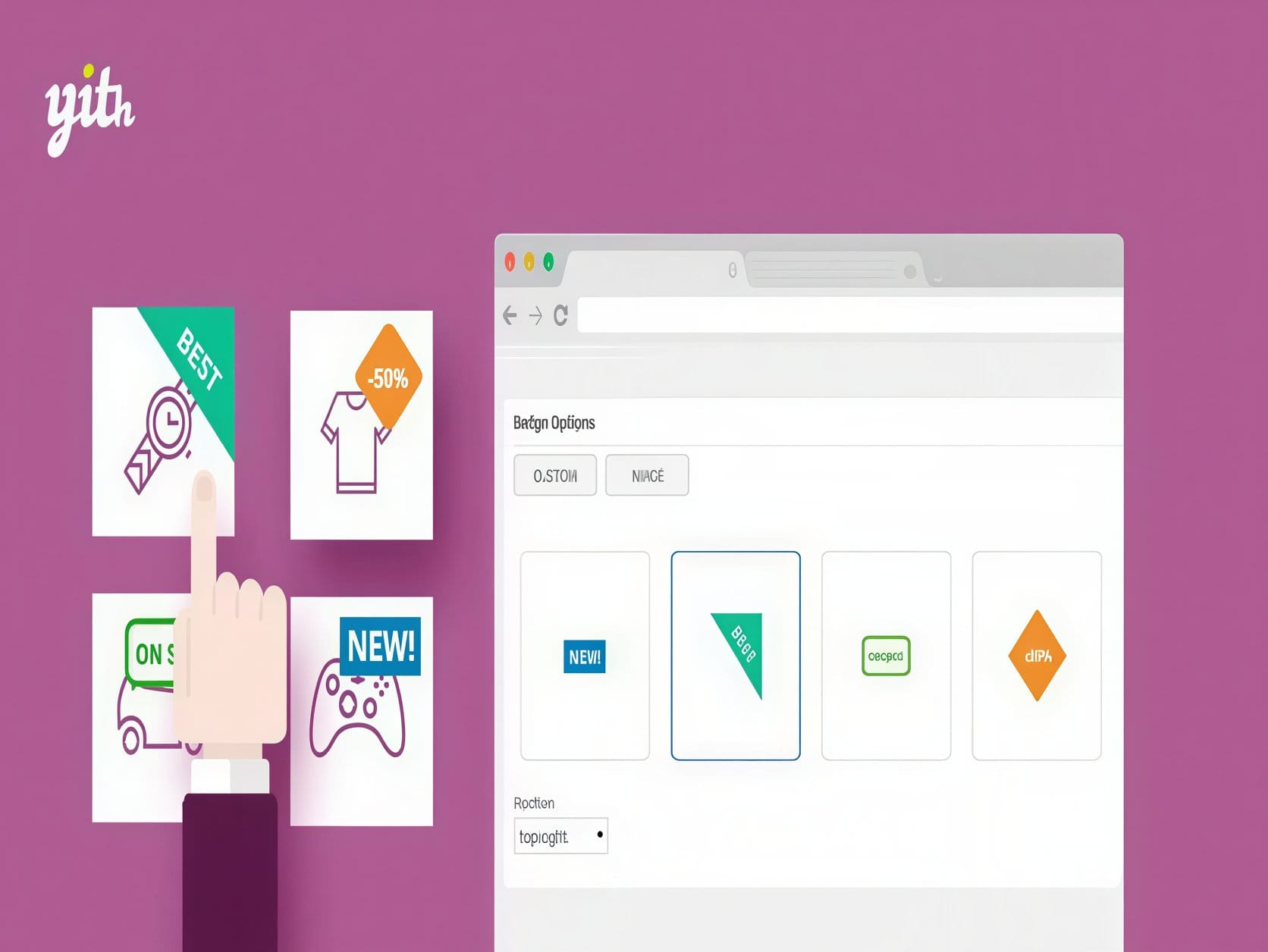 Wtyczka YITH WooCommerce Badge Management Premium Wtyczka YITH WooCommerce Badge Management Premium