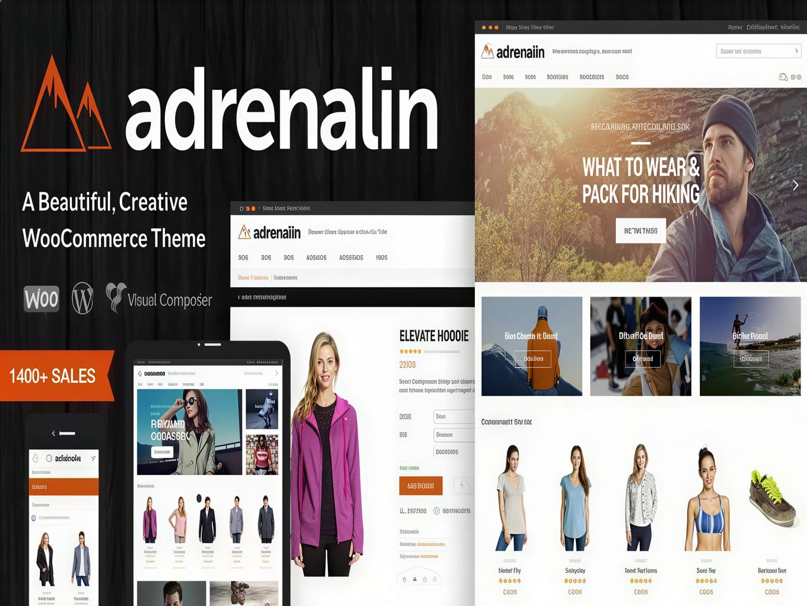 Szablon Adrenalin - Multi-Purpose WooCommerce Theme Szablon Adrenalin - Multi-Purpose WooCommerce Theme