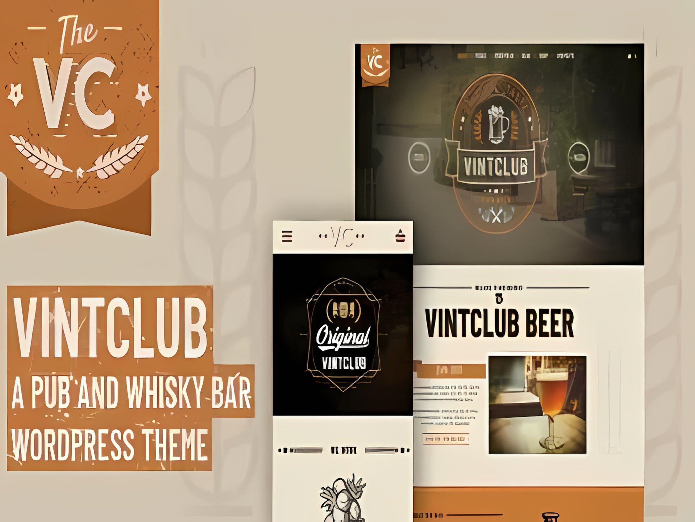 Szablon VintClub - A Pub & Whisky Bar WordPress Theme Szablon VintClub - A Pub & Whisky Bar WordPress Theme
