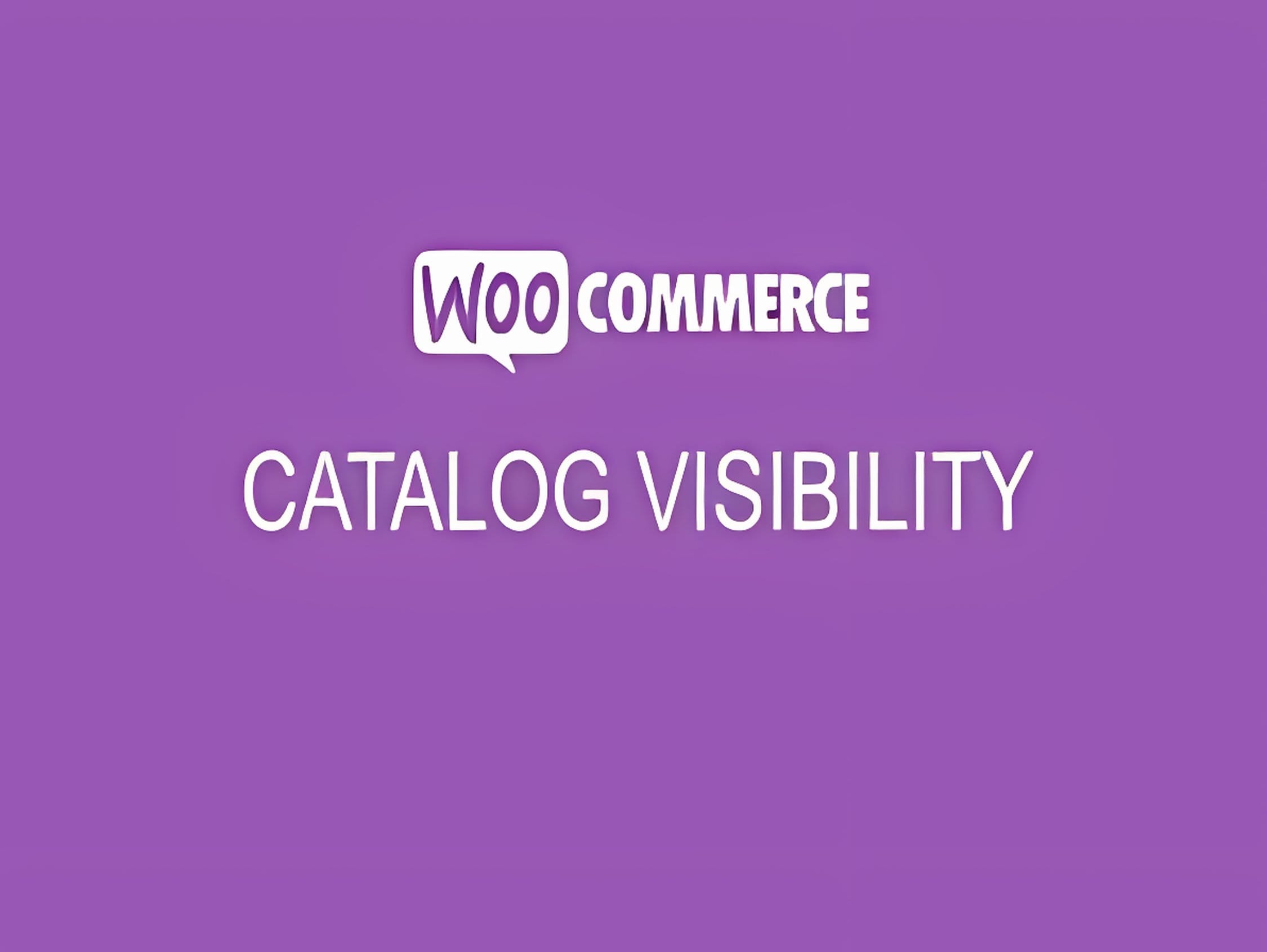 Wtyczka WooCommerce Catalog Visibility Options Wtyczka WooCommerce Catalog Visibility Options