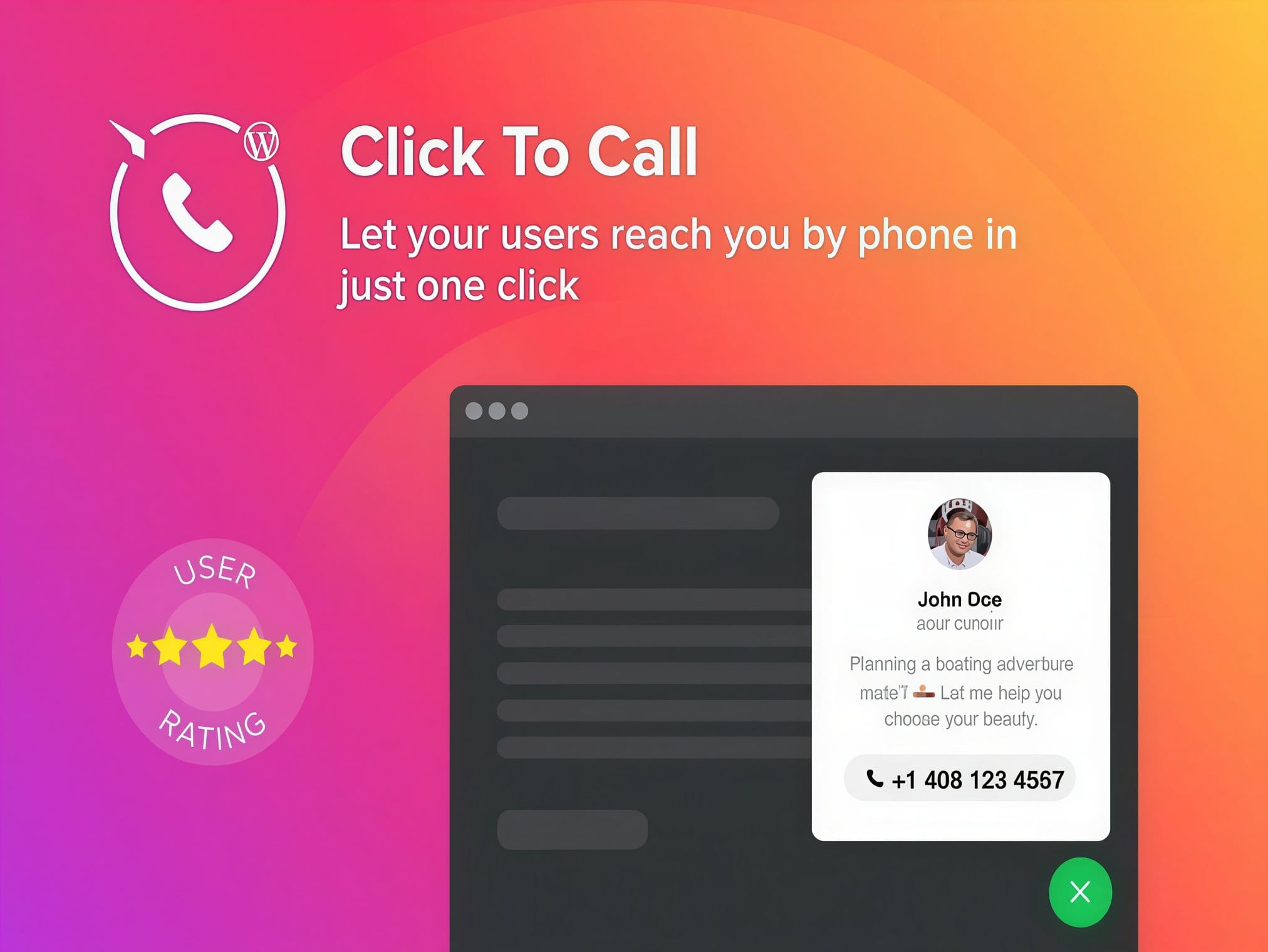 Wtyczka Elfsight Click to Call Button Wtyczka Elfsight Click to Call Button