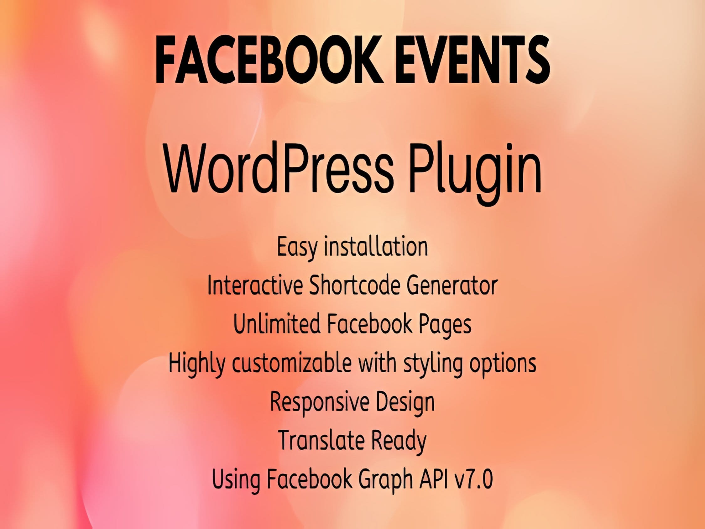 Wtyczka Facebook Events Wtyczka Facebook Events