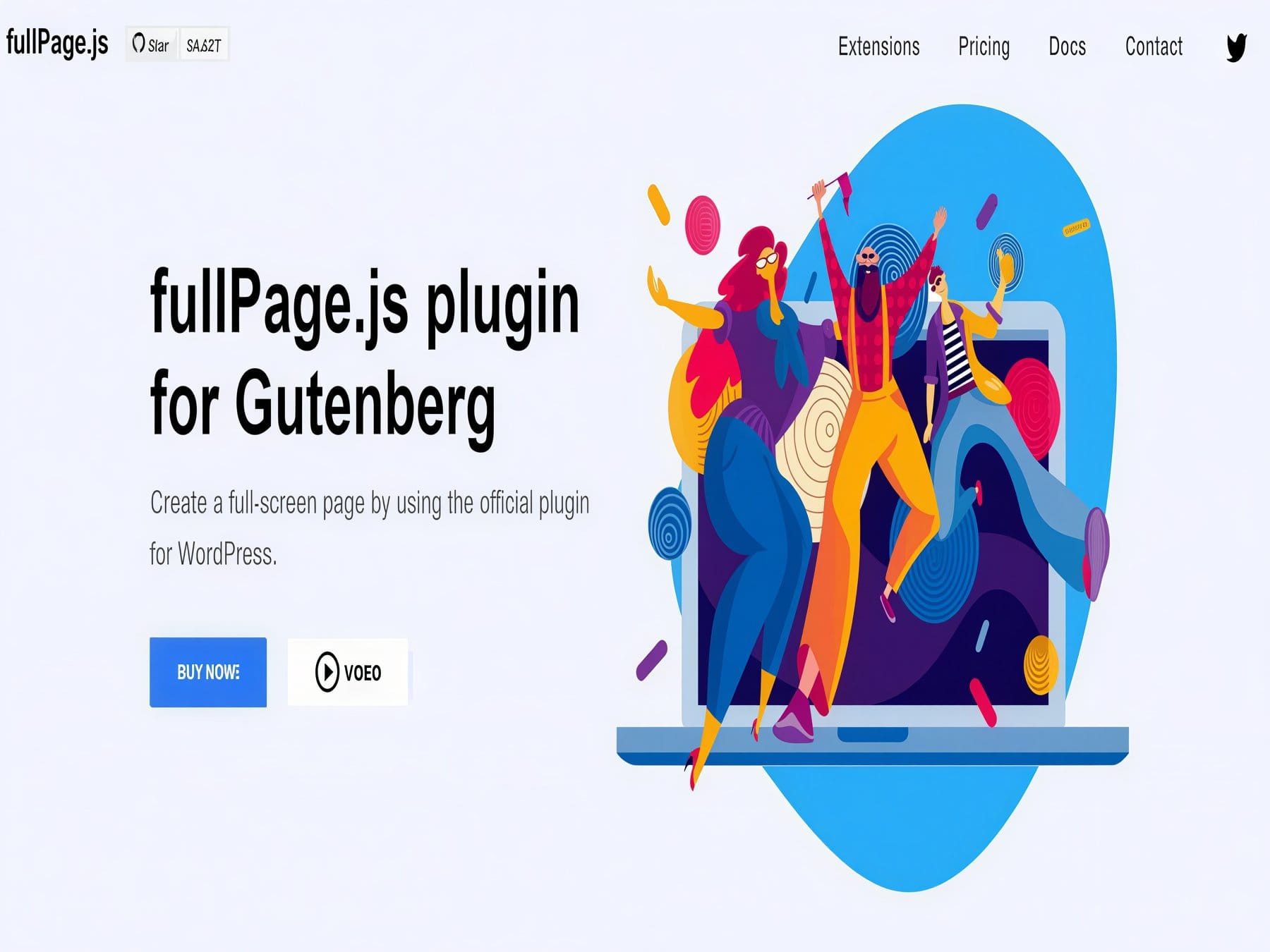 Wtyczka FullPage for Gutenberg Wtyczka FullPage for Gutenberg