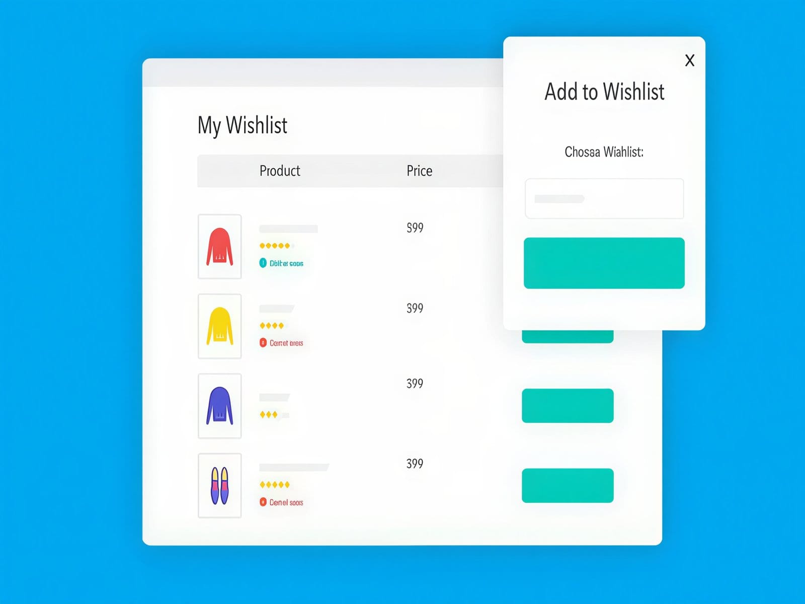 Wtyczka Iconic Wishlists for WooCommerce