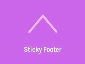 Wtyczka OceanWP Sticky Footer Addon