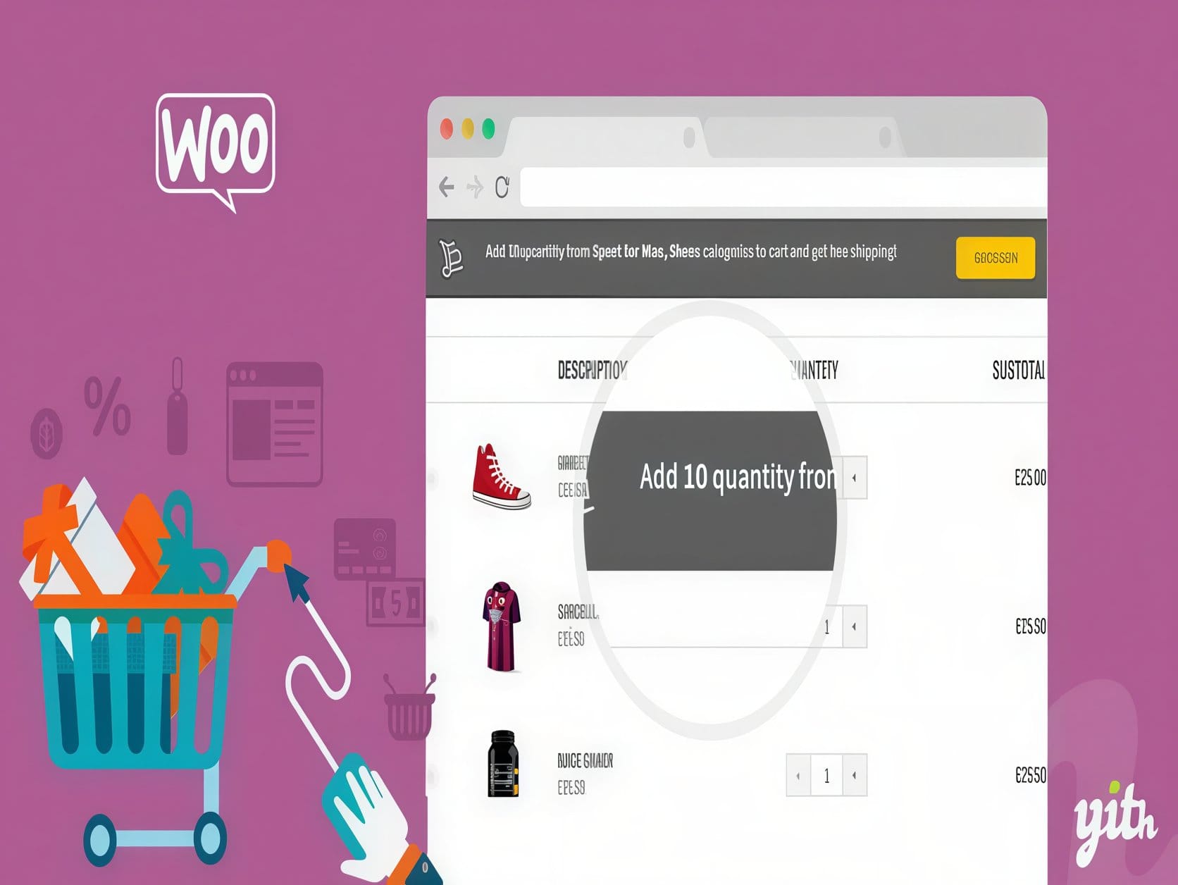 Wtyczka YITH WooCommerce Cart Messages Premium Wtyczka YITH WooCommerce Cart Messages Premium