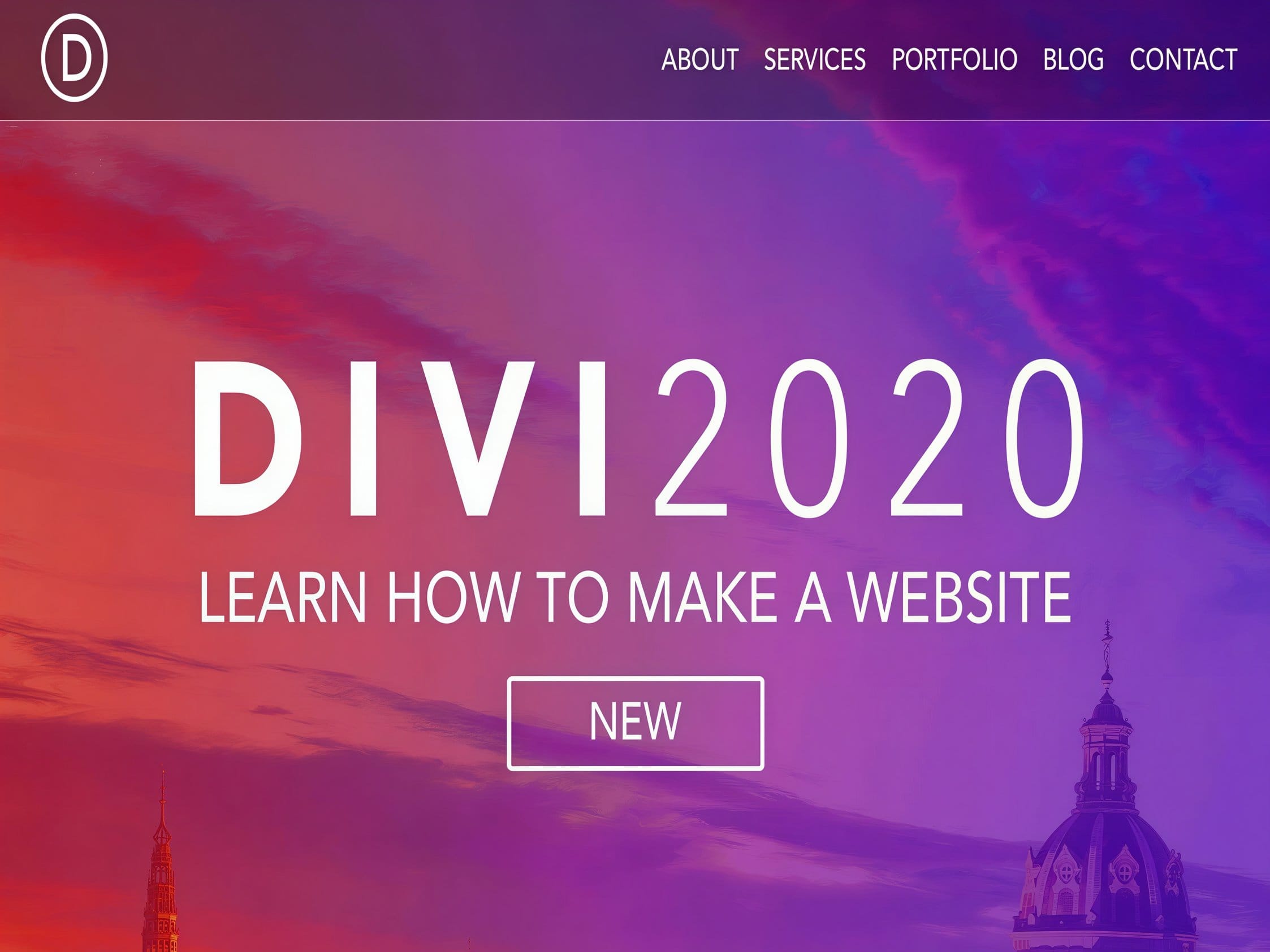 Szablon Divi WordPress