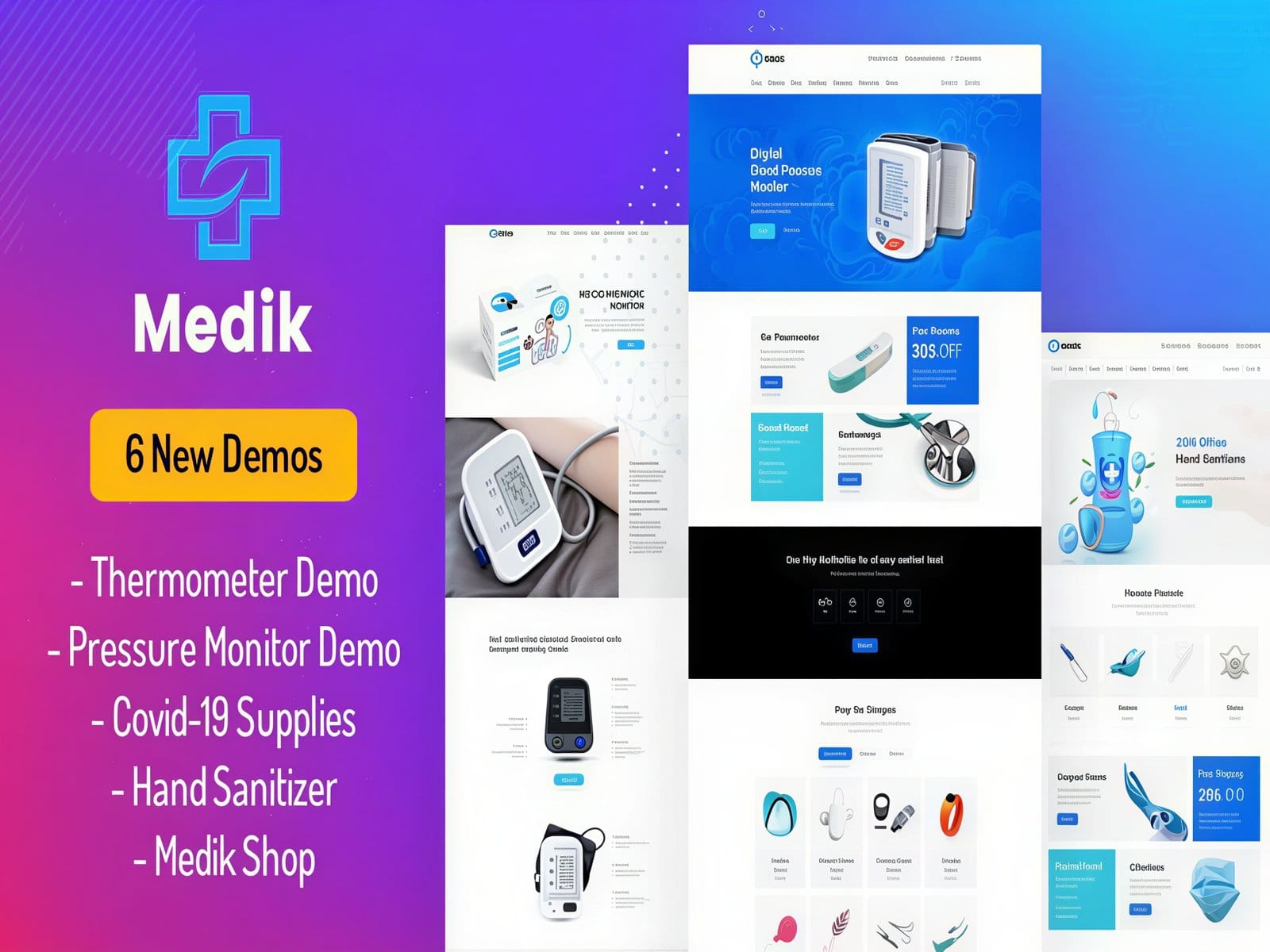 Szablon Medik Medical WooCommerce Store Szablon Medik Medical WooCommerce Store