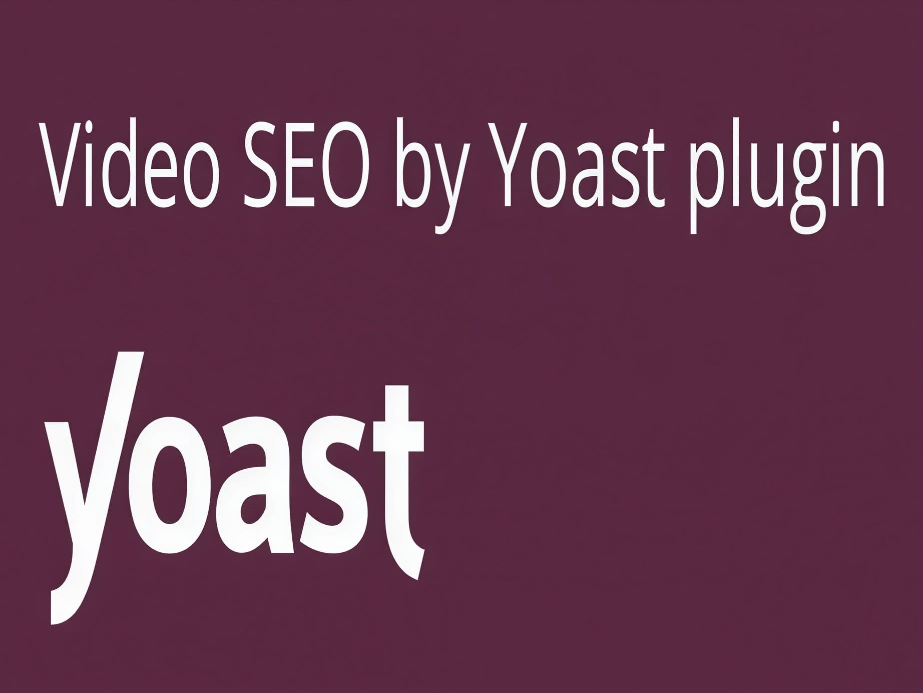 Wtyczka Yoast Video SEO Premium Wtyczka Yoast Video SEO Premium