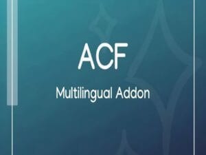 Wtyczka WPML Advanced Custom Fields (ACF) Multilingual